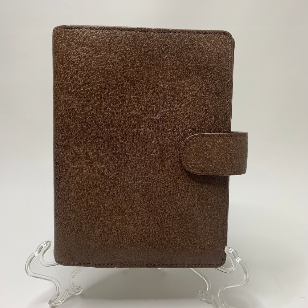 Van der Spek Touch Me Standard size Agenda Dark Brown Leather